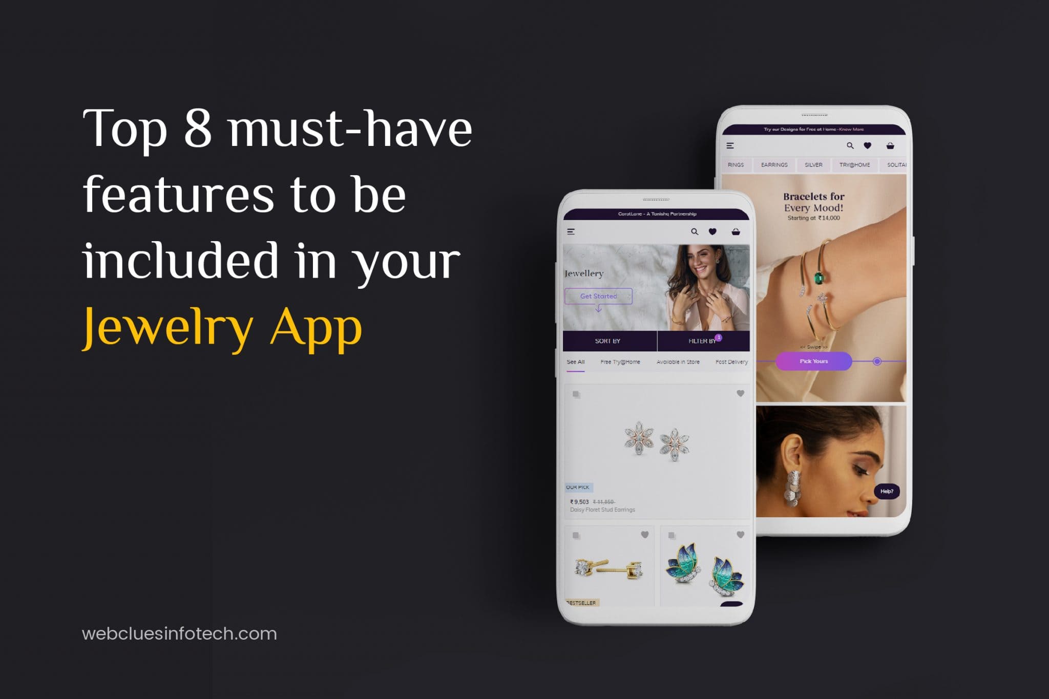 Top 8 Must-Have Features to be Included in Your Jewelry App