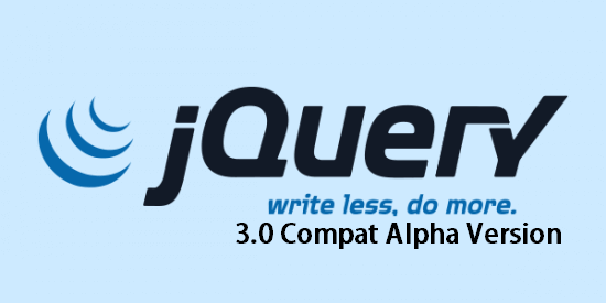 JQuery Compat 3.0 Alpha Versions
